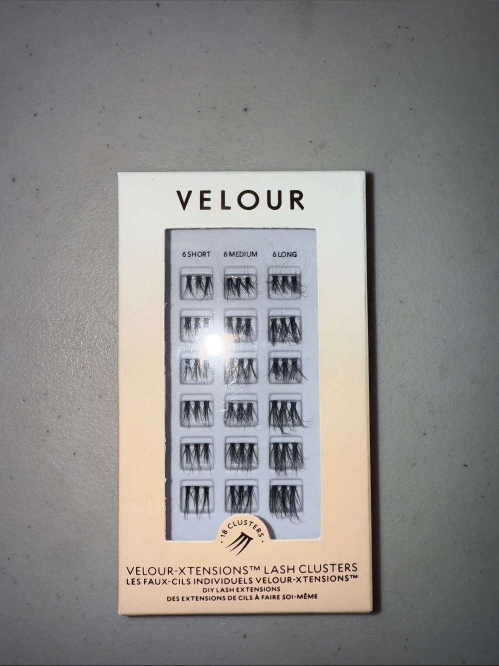 Velour Xtensions Lash Clusters - Hybrid